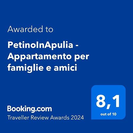 Petinoinapulia - Appartamento Per Famiglie E Amici Bari Exterior foto
